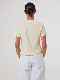 Disney Mickey Mouse Baby T-Shirt In Butter Yellow Tops & T-Shirts Skinnydip London