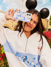 Disney Mickey Mouse Blue Outline Shock iPhone Case Phone Cases Skinnydip London