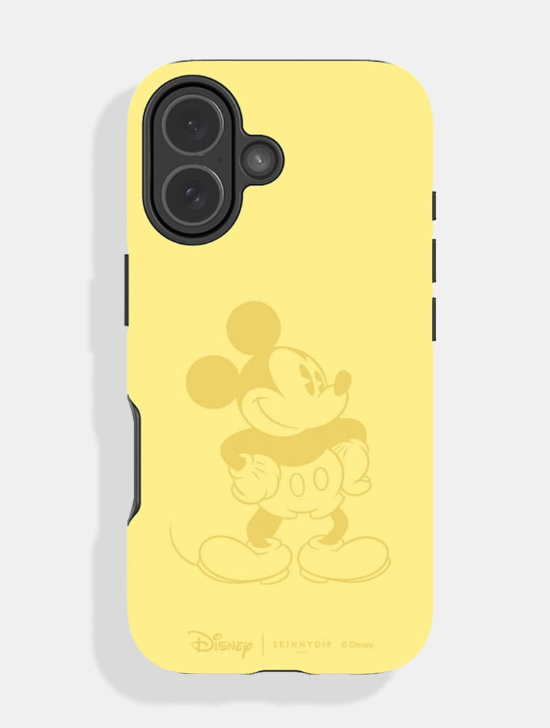 Disney Mickey Mouse Butter Yellow Ultra Protective iPhone Case Phone Cases Skinnydip London