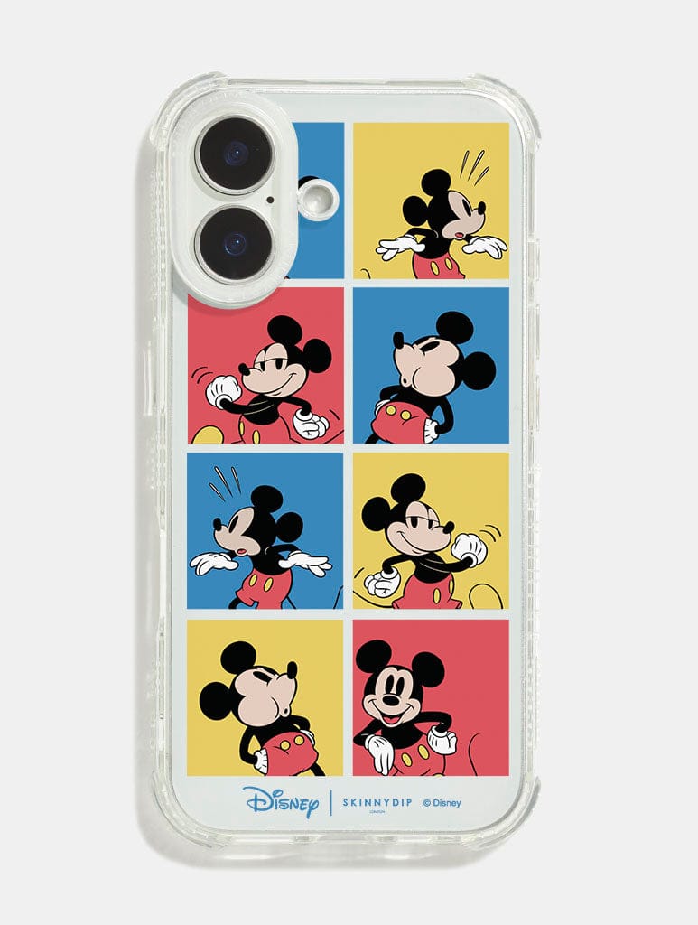 Disney Mickey Mouse Comic Strip Shock iPhone Case Phone Cases Skinnydip London