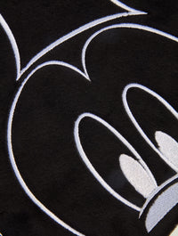Disney Mickey Mouse Fluffy Tote Bag with Chrome Charm Printed Tote Bags Skinnydip London