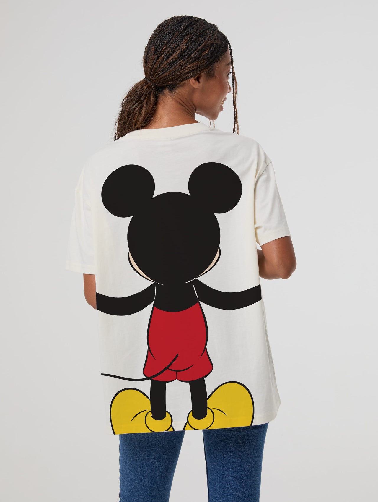 Disney Mickey Mouse Hug Me! T-Shirt In White Tops & T-Shirts Skinnydip London