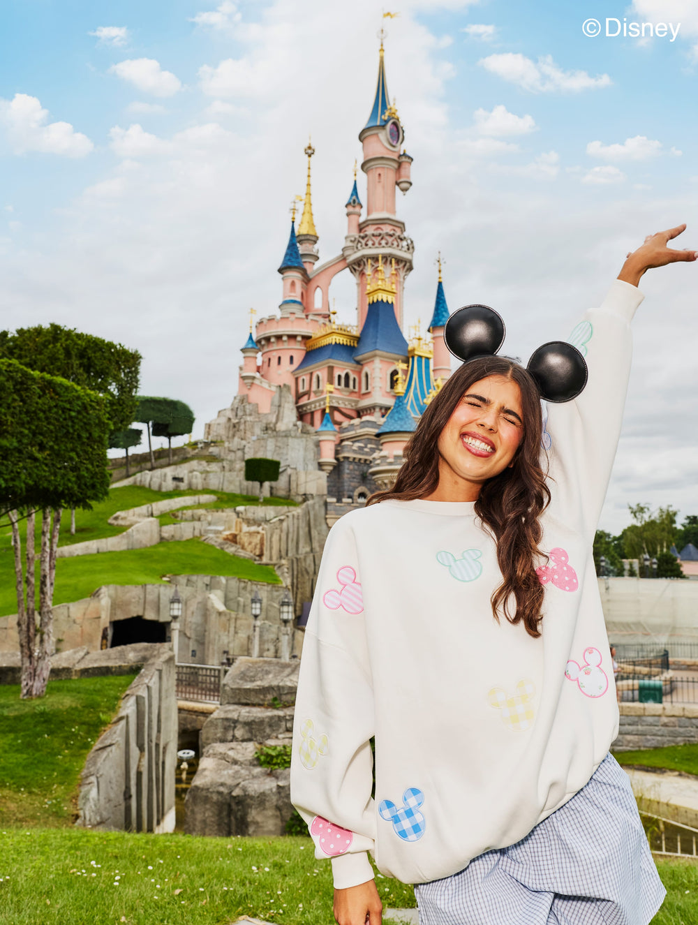 Disney Mickey Mouse Patch Sweatshirt Hoodies & Sweatshirts Skinnydip London