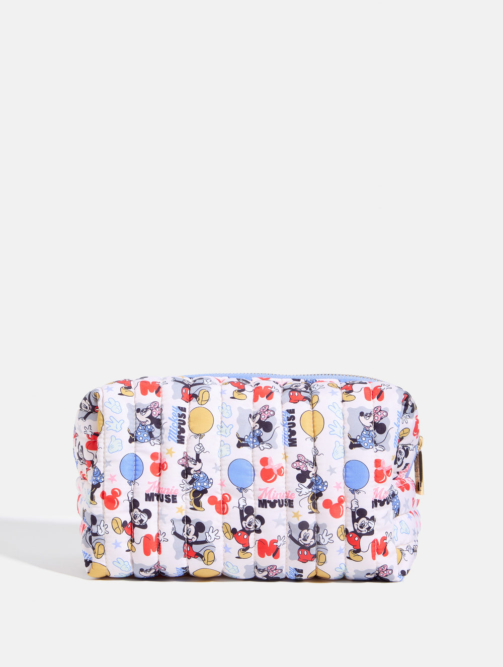Disney Mickey Mouse Quilted Makeup Bag 2pc Set Makeup Bags & Wash Bags Skinnydip London