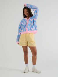 Disney Mickey Mouse Repeat Knitted Cardigan Jumpers & Cardigans Skinnydip London