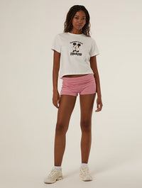 Disney Mickey Mouse Sweet Like Mickey Baby T-Shirt In White Tops & T-Shirts Skinnydip London