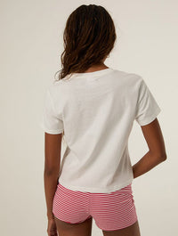 Disney Mickey Mouse Sweet Like Mickey Baby T-Shirt In White Tops & T-Shirts Skinnydip London