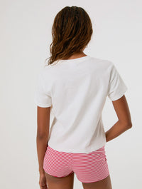 Disney Mickey Mouse Sweet Like Mickey Baby T-Shirt In White Tops & T-Shirts Skinnydip London