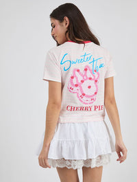 Disney Minnie Cherry Baby Tee Tops & T-Shirts Skinnydip London