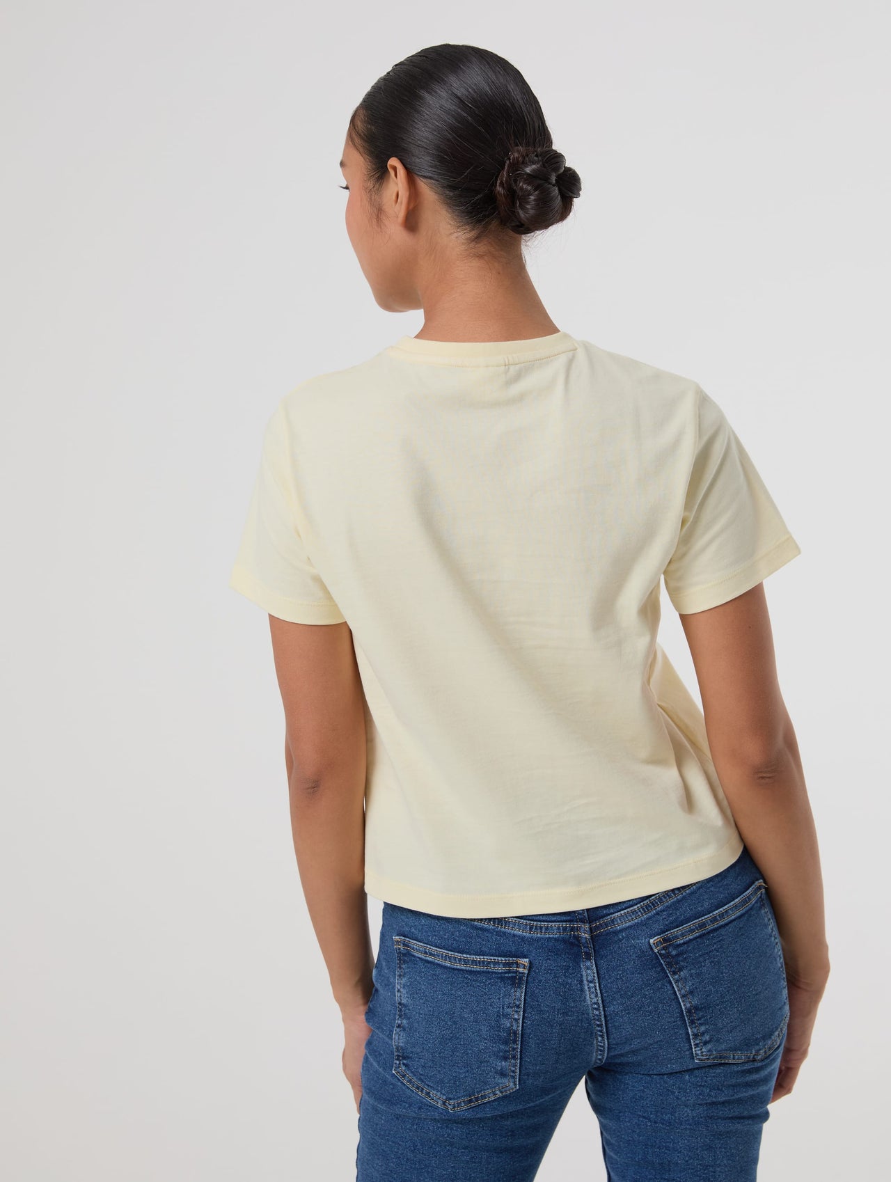 Disney Minnie Mouse Baby T-Shirt In Butter Yellow Tops & T-Shirts Skinnydip London
