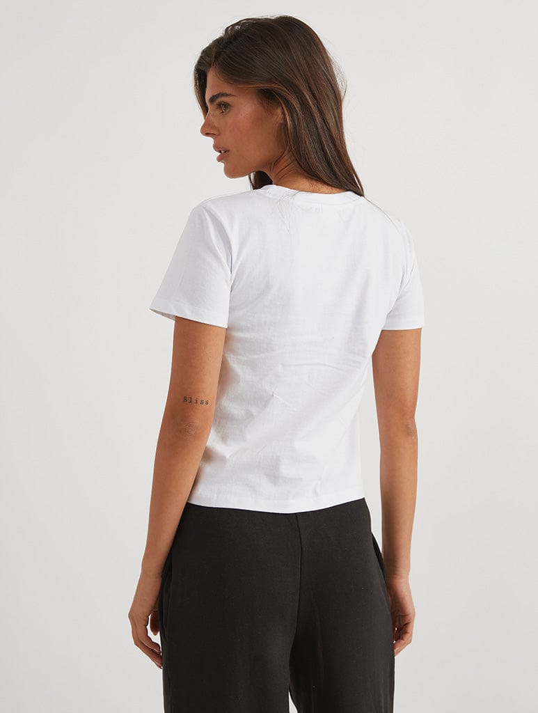 Disney Minnie Mouse Daydream Valentine Baby T-Shirt In White Tops & T-Shirts Skinnydip London