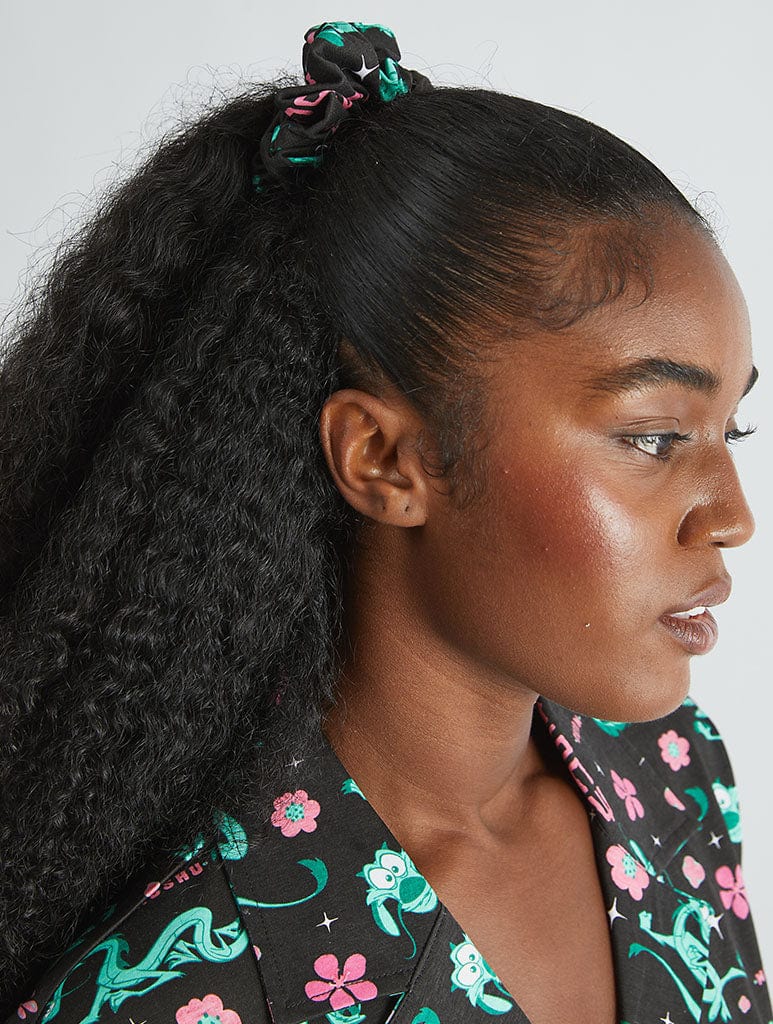 Disney Mushu Pyjama Set in Black Lingerie & Nightwear Skinnydip London