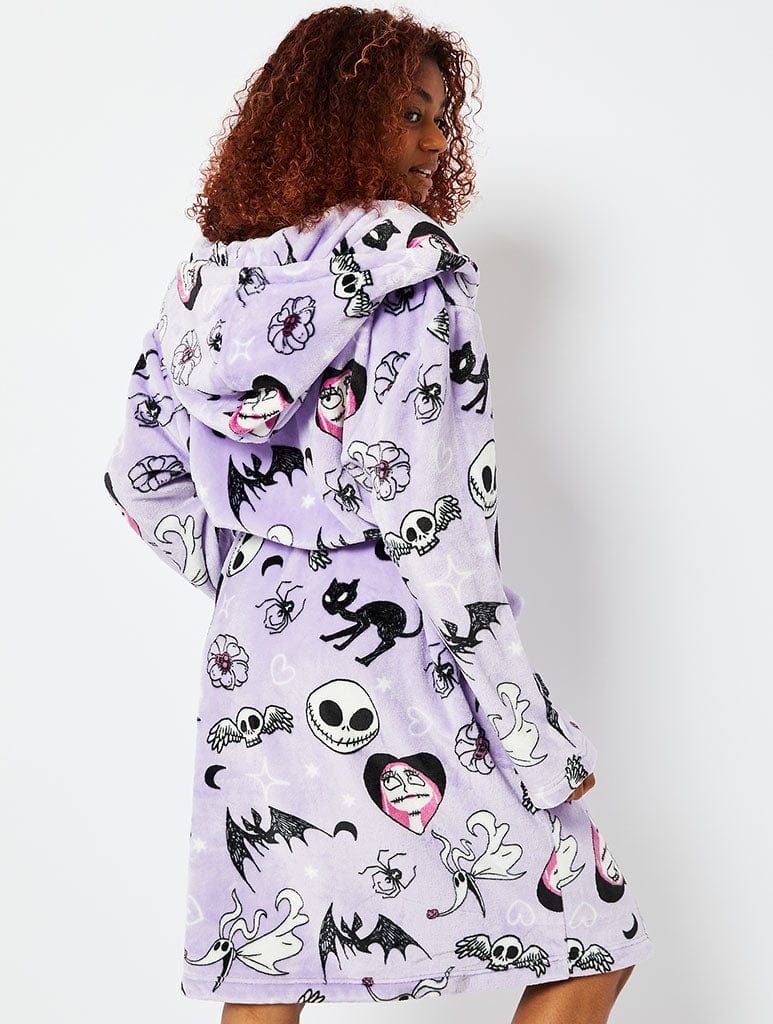 Disney Nightmare Before Christmas Dressing Gown | Disney Nightwear Skinnydip London Disney Nightmare Before Christmas Dressing Gown | Disney Nightwear Skinnydip London