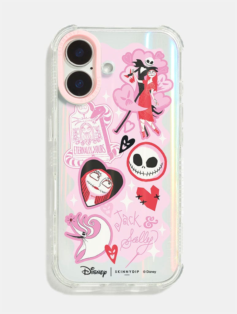 Disney Nightmare Before Christmas Jack & Sally Eternally Yours Shock iPhone Case Phone Cases Skinnydip London