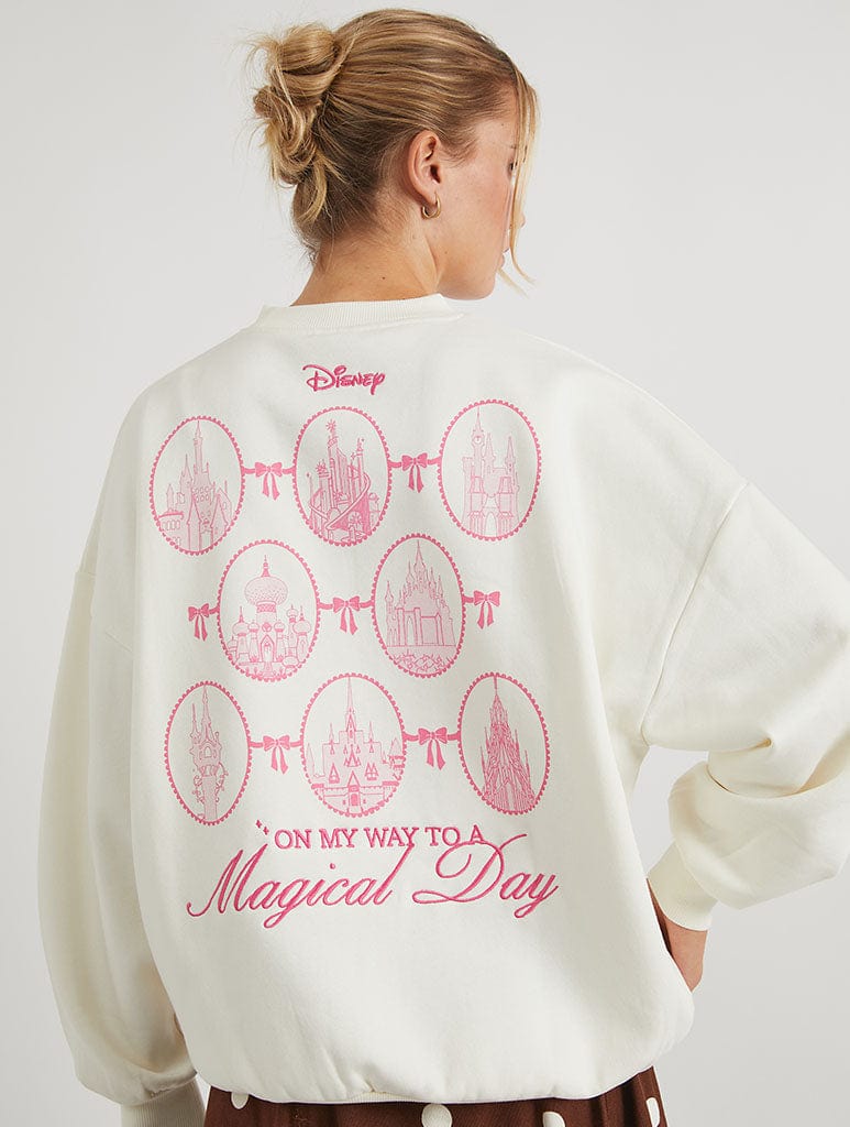 Disney On My Way To A Magical Day Sweatshirt Hoodies & Sweatshirts Skinnydip London