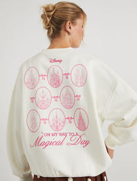 Disney On My Way To A Magical Day Sweatshirt Hoodies & Sweatshirts Skinnydip London