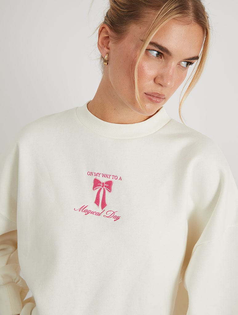 Disney On My Way To A Magical Day Sweatshirt Hoodies & Sweatshirts Skinnydip London