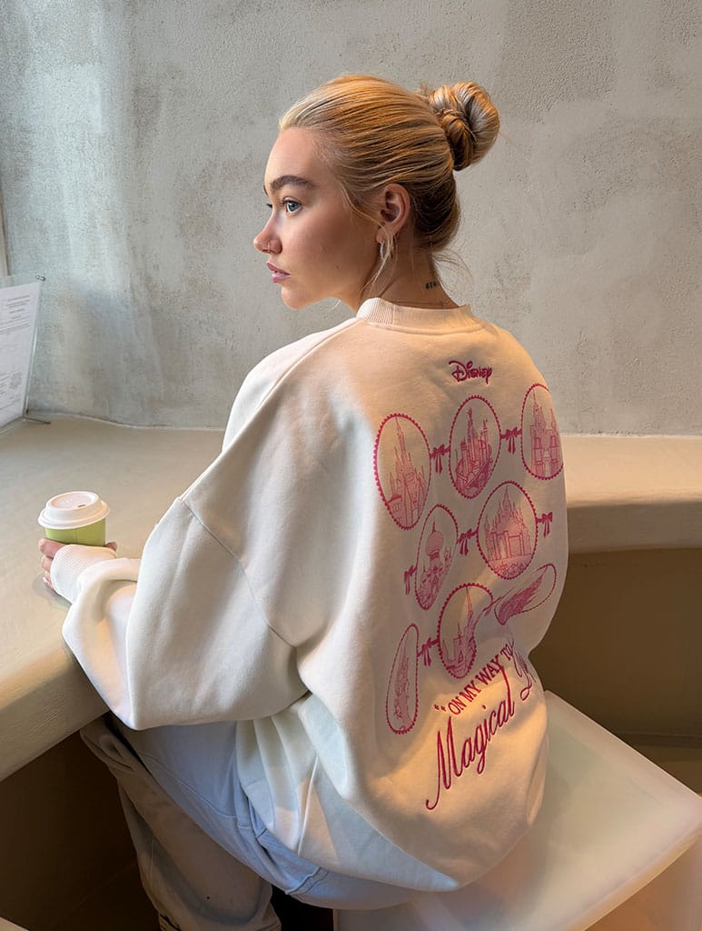 Disney On My Way To A Magical Day Sweatshirt Hoodies & Sweatshirts Skinnydip London