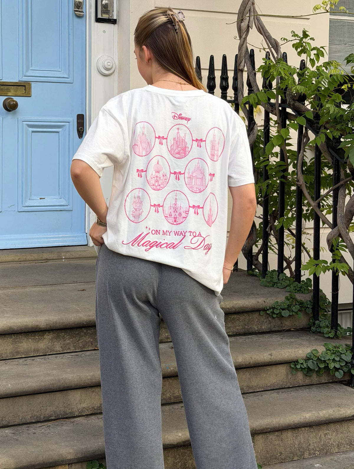 Disney On My Way To A Magical Day T-Shirt Tops & T-Shirts Skinnydip London