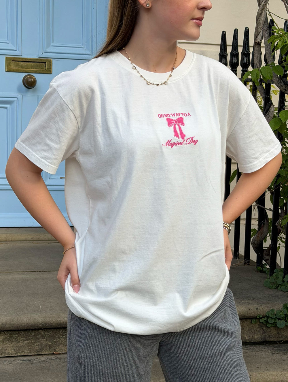 Disney On My Way To A Magical Day T-Shirt Tops & T-Shirts Skinnydip London