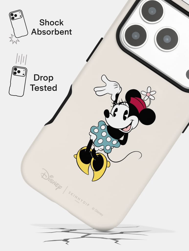 Disney Original Minnie Mouse Ecru Ultra Protective iPhone Case Phone Cases Skinnydip London