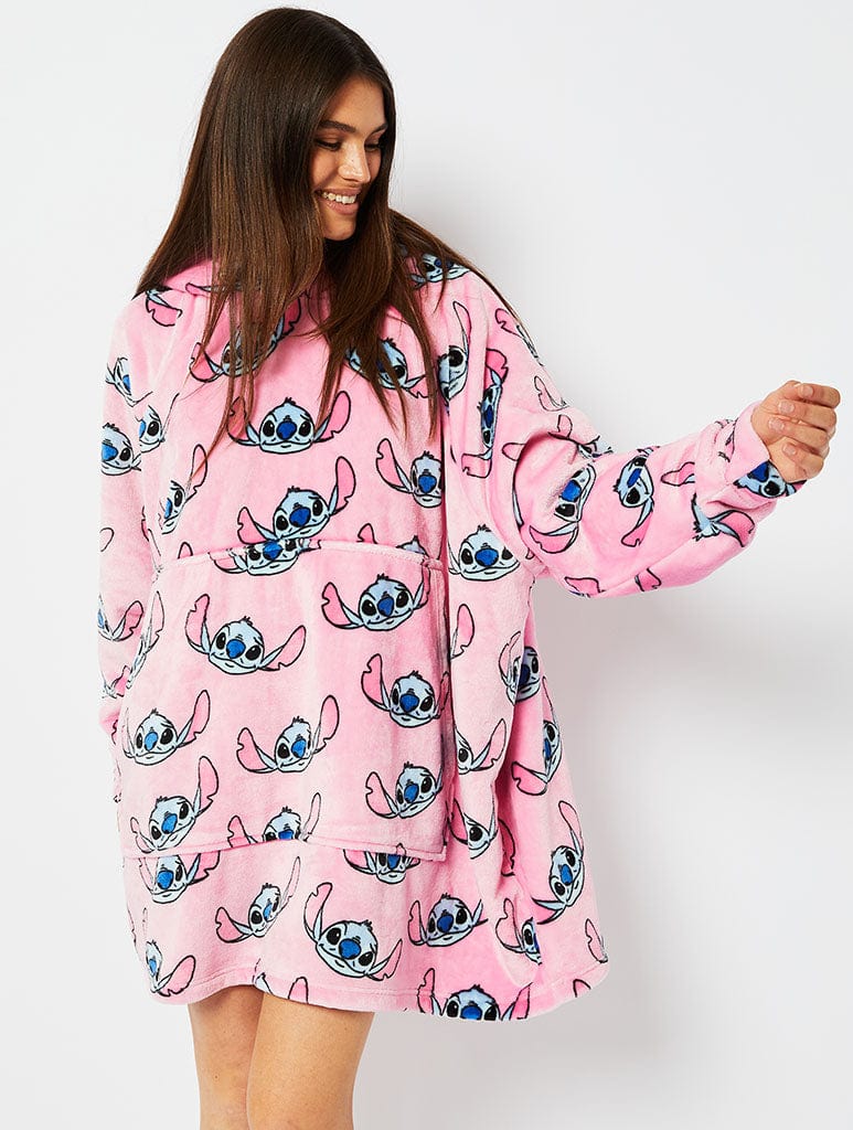 Stitch Disney Blanket Hoodie, Shop Disney Nightwear
