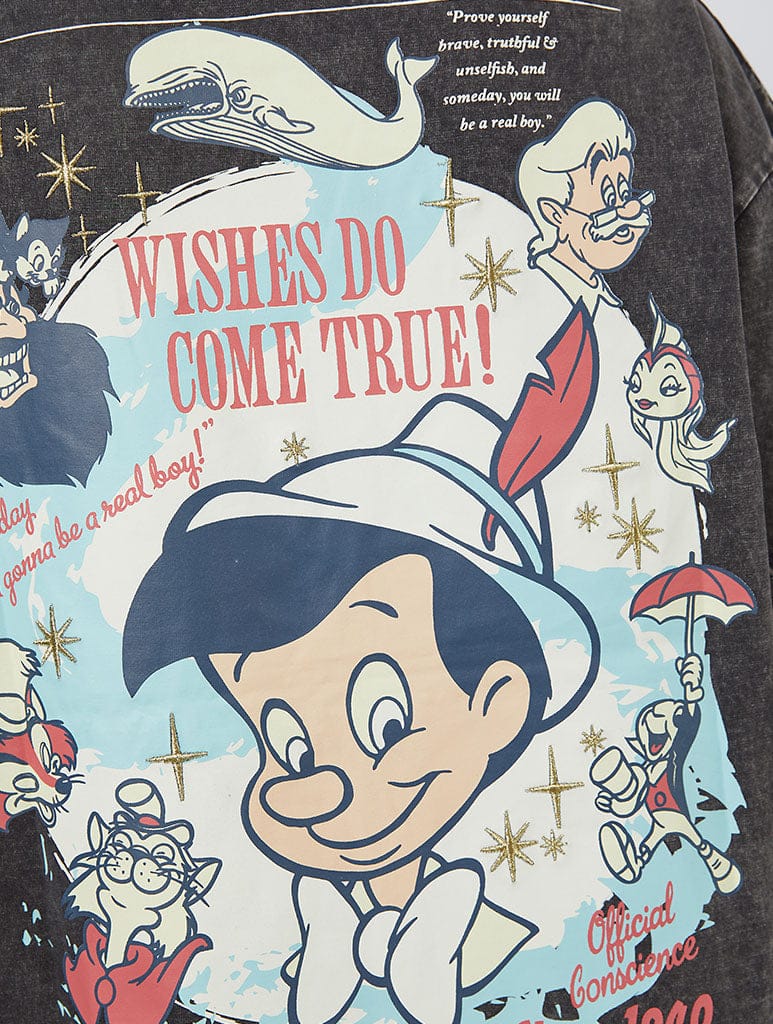 Disney Pinocchio Poster T-Shirt Tops & T-Shirts Skinnydip London