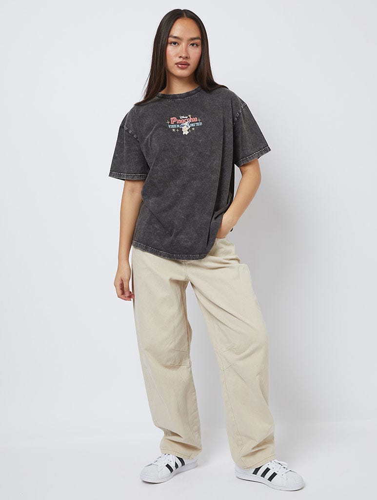 Disney Pinocchio Poster T-Shirt Tops & T-Shirts Skinnydip London