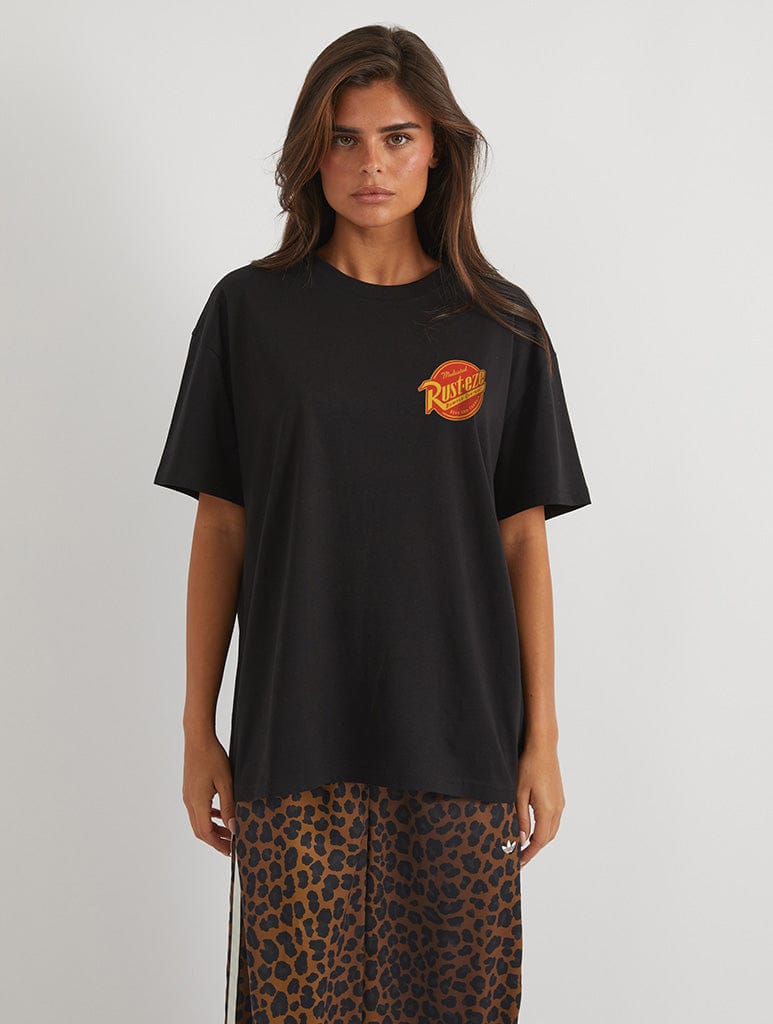 Disney Pixar Cars Rust-eze T-Shirt In Black Tops & T-Shirts Skinnydip London