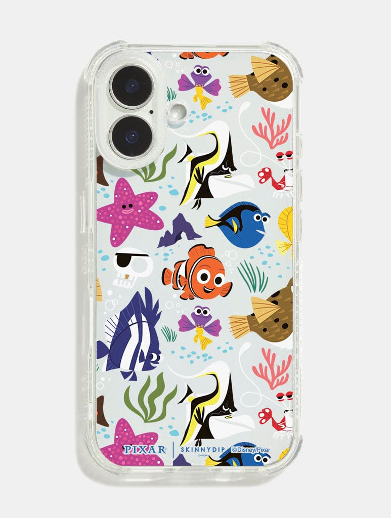 Disney Pixar Finding Nemo Repeat Shock iPhone Case Phone Cases Skinnydip London