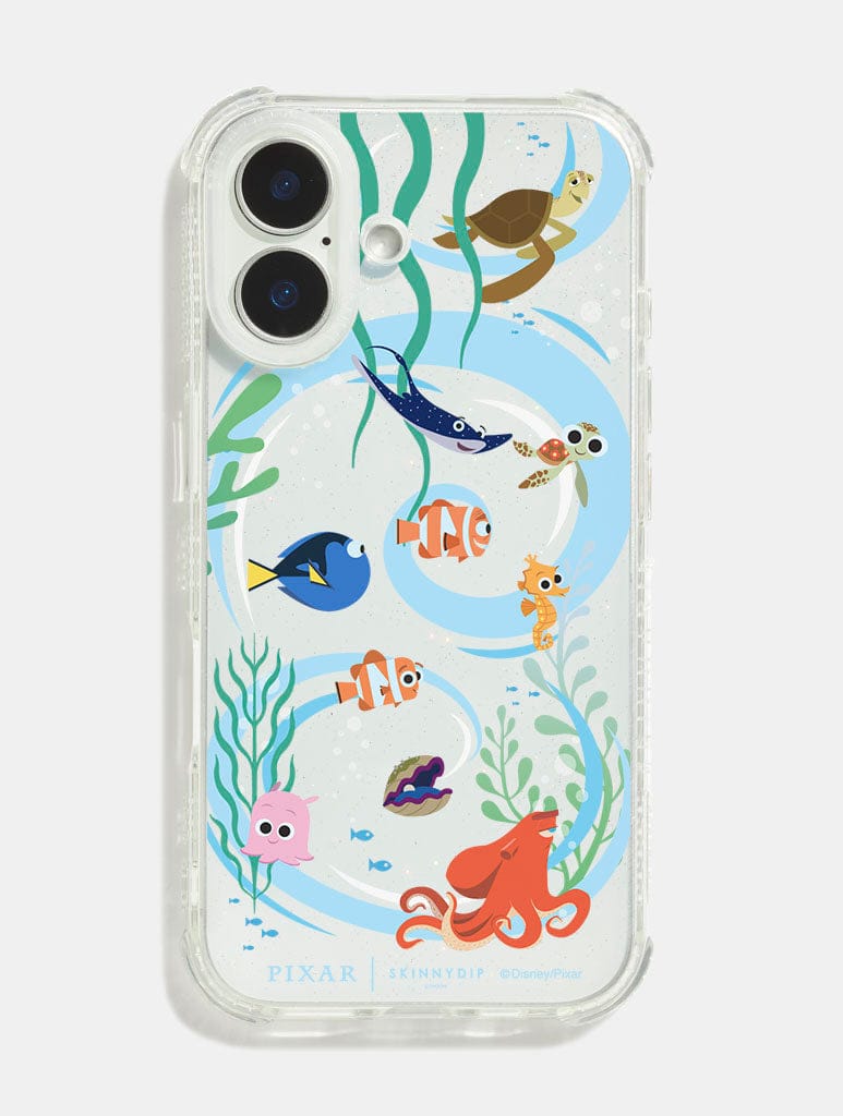 Disney Pixar Finding Nemo Underwater Shock iPhone Case Phone Cases Skinnydip London