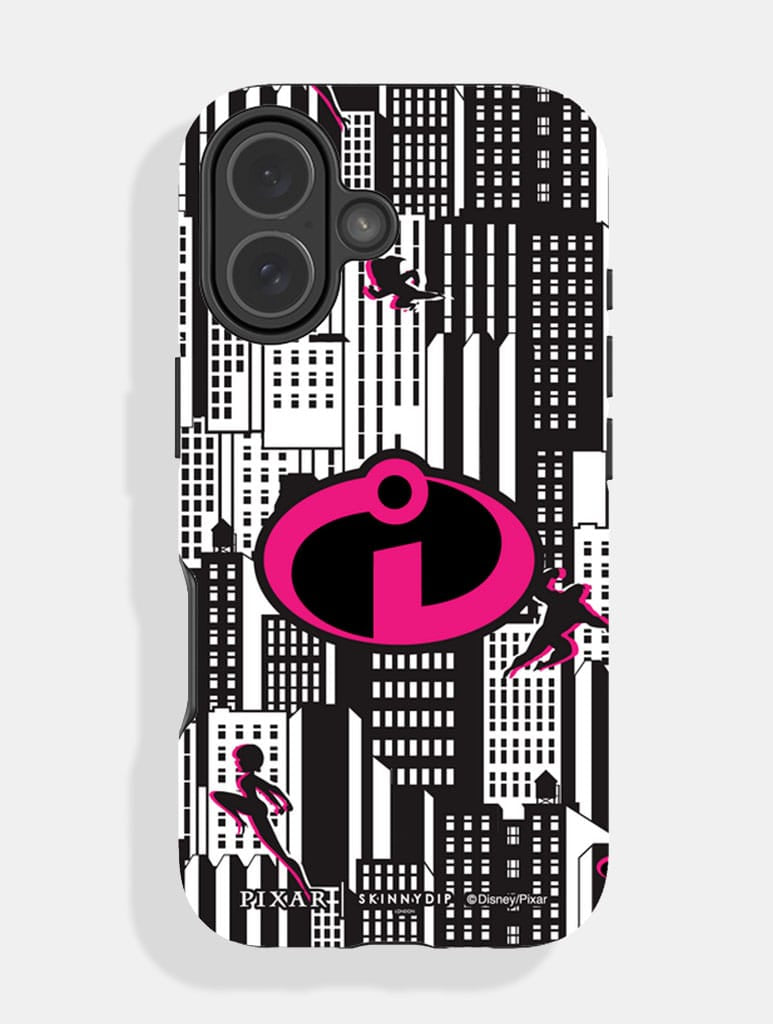 Disney Pixar The Incredibles Buildings Ultra Protective iPhone Case Phone Cases Skinnydip London