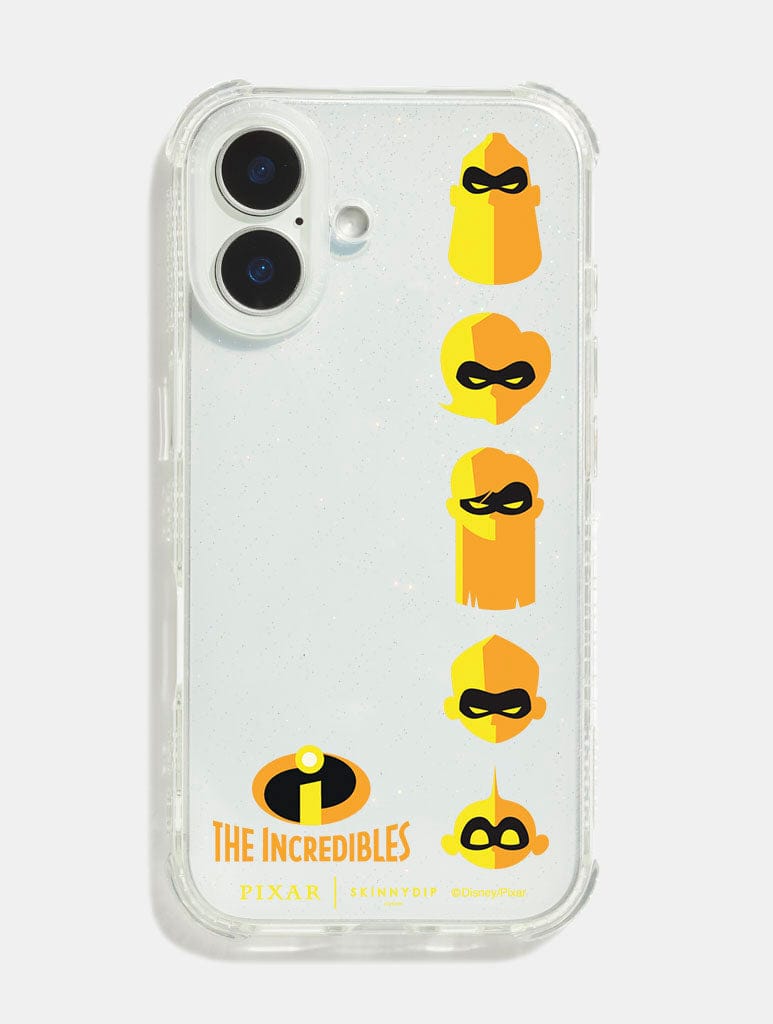 Disney Pixar The Incredibles Faces Shock iPhone Case Phone Cases Skinnydip London