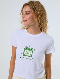 Disney Pixar Toy Story 5 Lily Pad Baby T-Shirt In White Tops & T-Shirts Skinnydip London