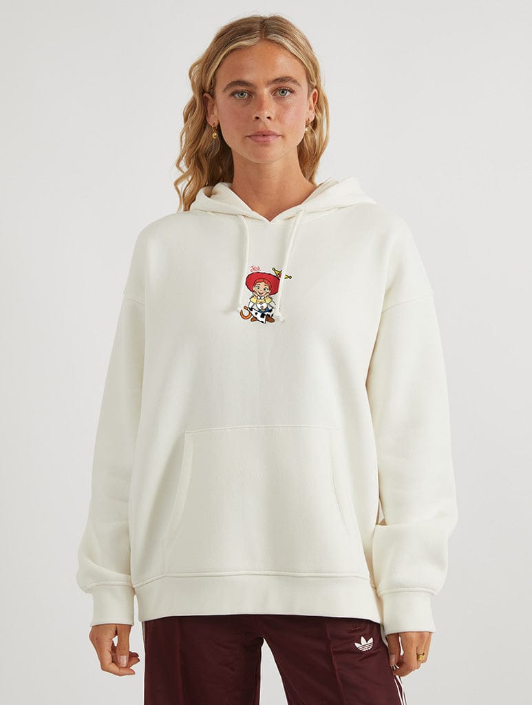 Disney Pixar Toy Story Cool It Cowboy Hoodie In White Hoodies & Sweatshirts Skinnydip London