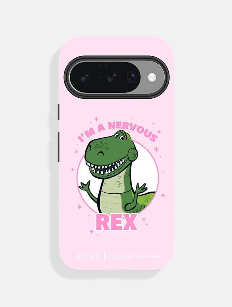 Disney Pixar Toy Story 'I'm A Nervous Rex' Ultra Protective Google Pixel Case Phone Cases Skinnydip London