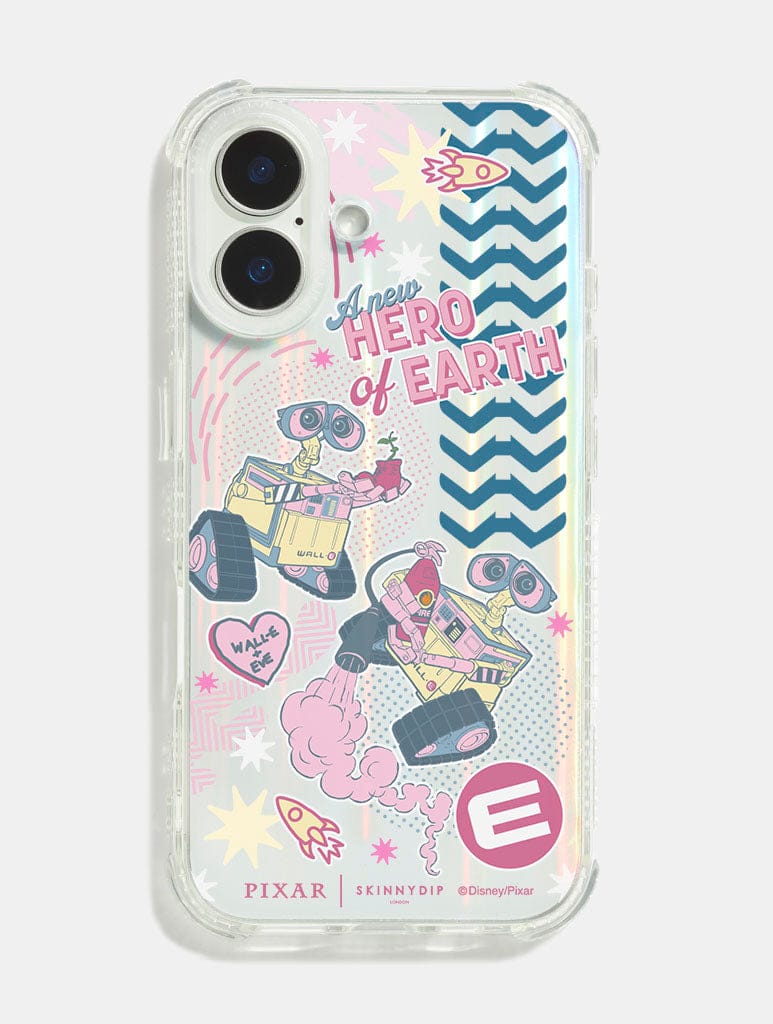 Disney Pixar Wall-E Poster Shock iPhone Case Phone Cases Skinnydip London