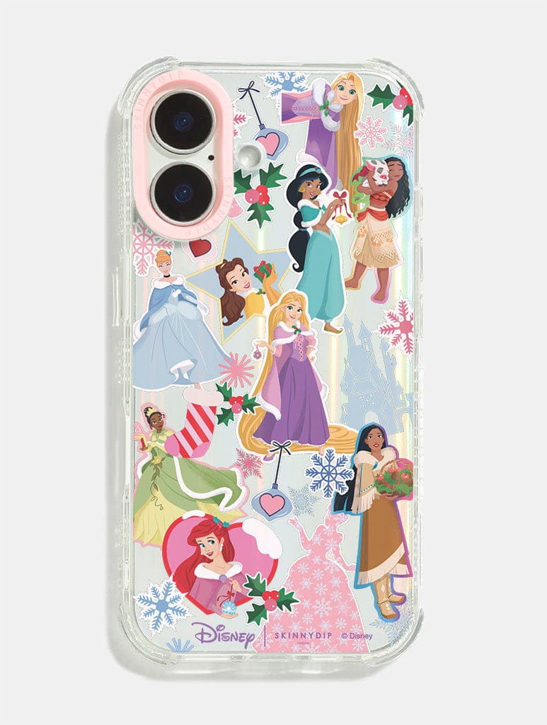 Disney Princess Christmas Sticker Shock iPhone Case Phone Cases Skinnydip London