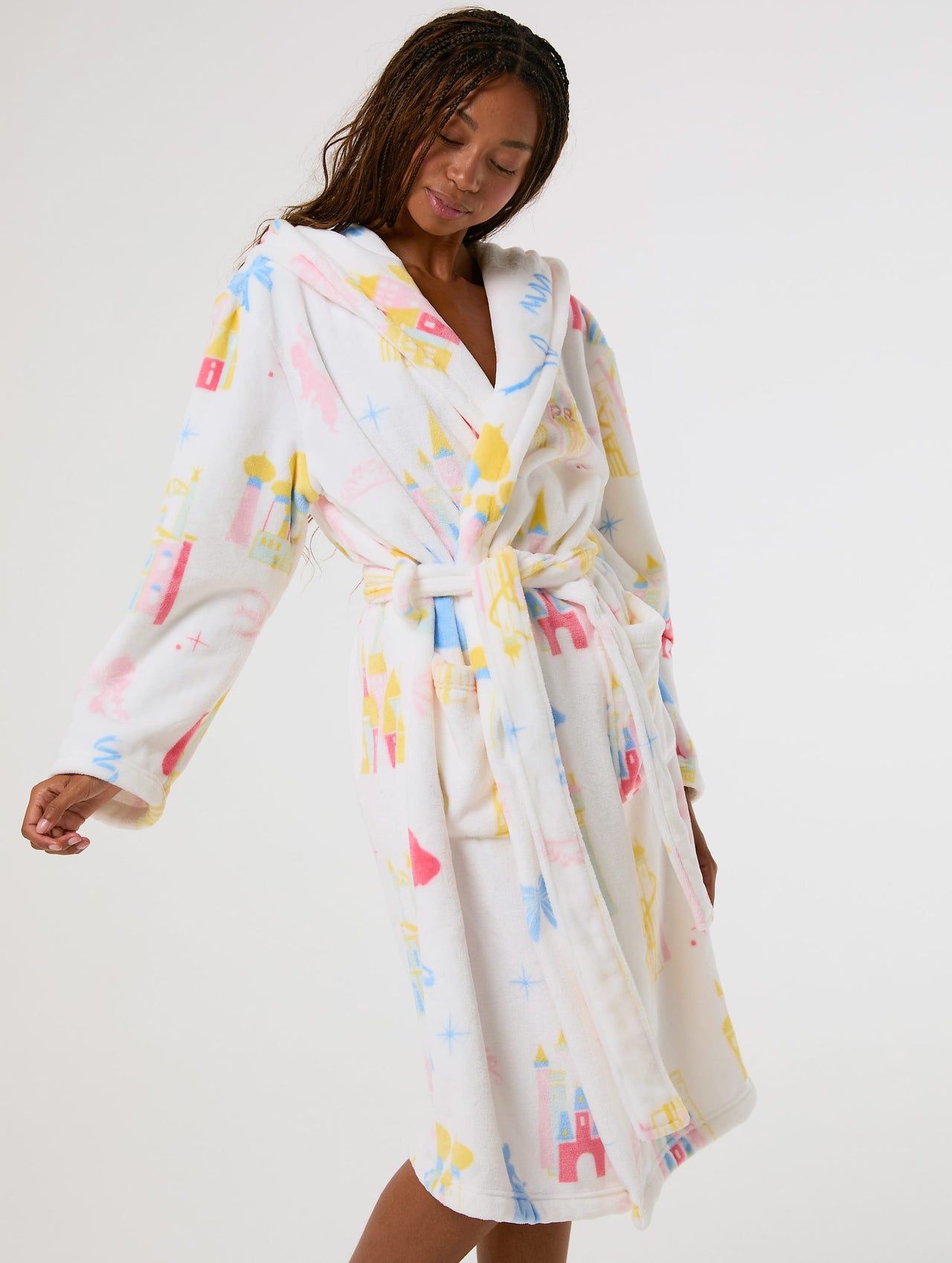 Disney Princess Glitter Dressing Gown Lingerie & Nightwear Skinnydip London