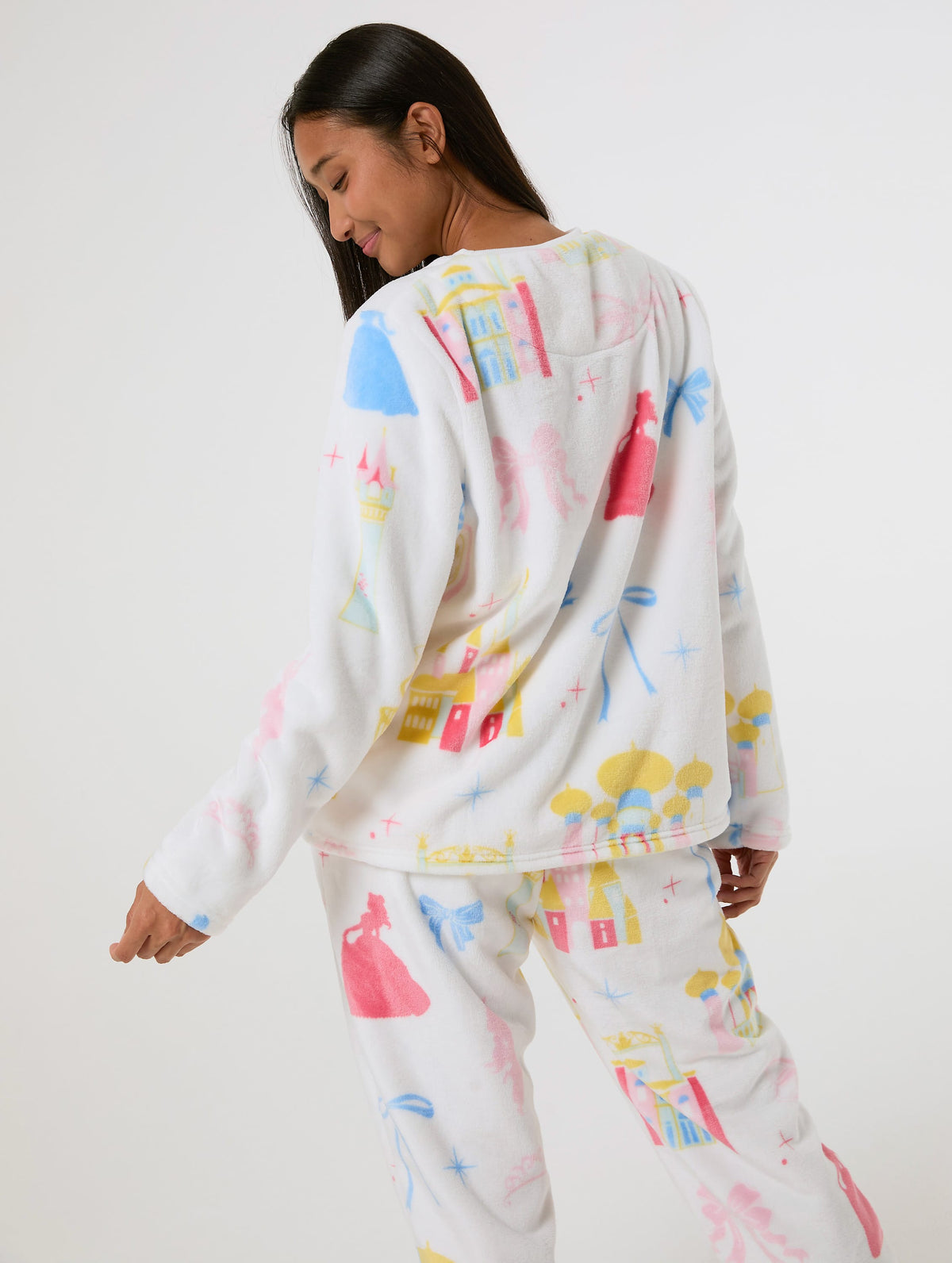 Disney Princess Glitter Fleece Twosie Set Lingerie & Nightwear Skinnydip London