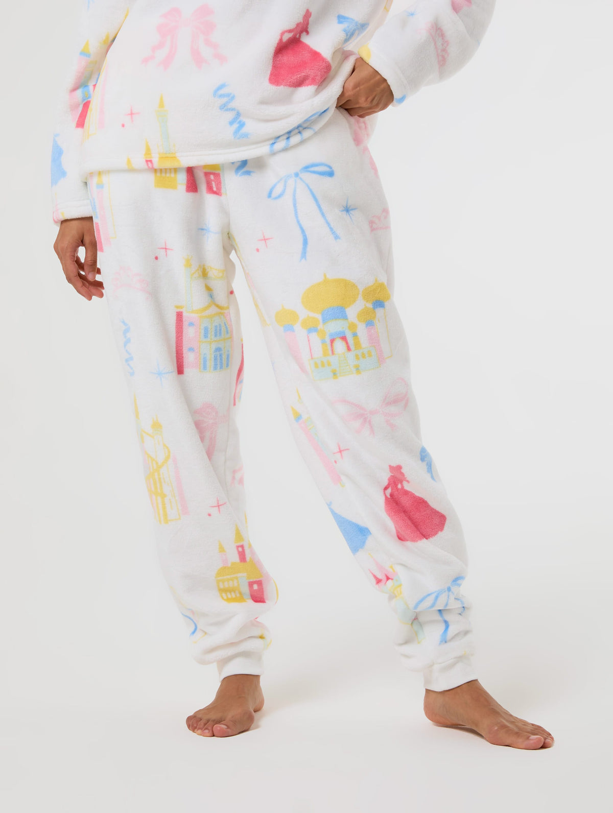 Disney Princess Glitter Fleece Twosie Set Lingerie & Nightwear Skinnydip London