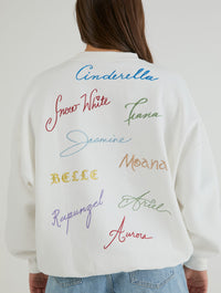 Disney Princess Signature Sweatshirt Hoodies & Sweatshirts Skinnydip London