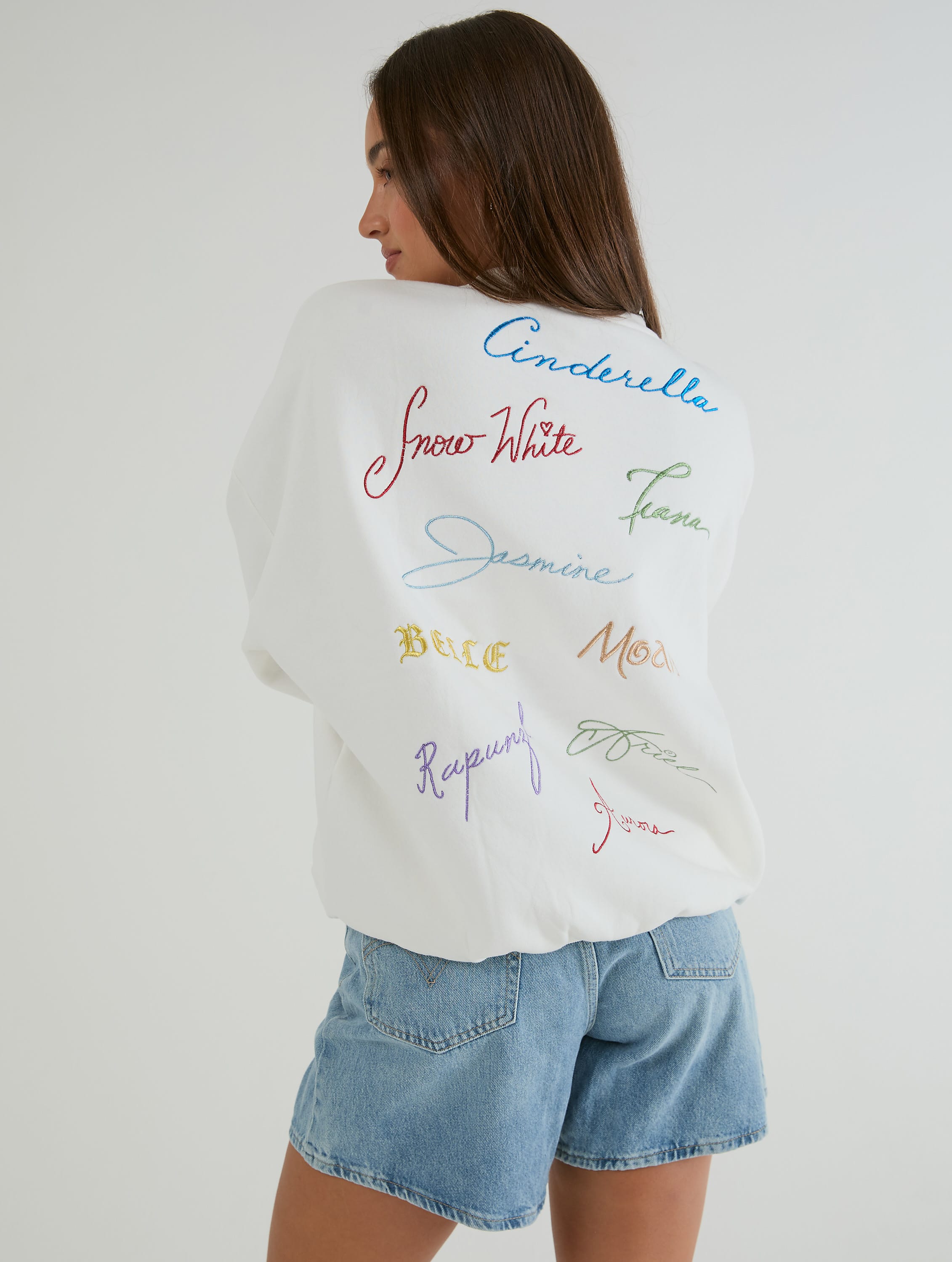 Disney Princess Signature Sweatshirt – Skinnydip London