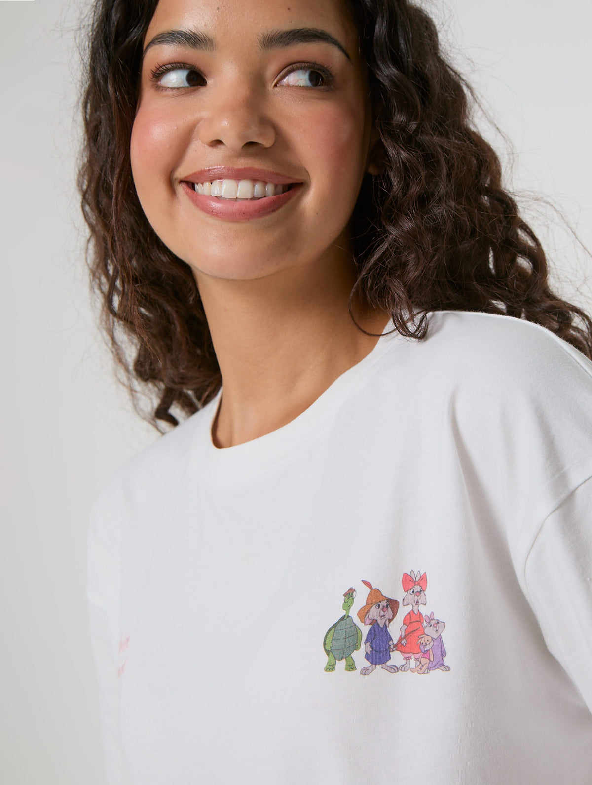 Disney Robin Hood Character Poster T-Shirt Tops and T-Shirts Skinnydip London