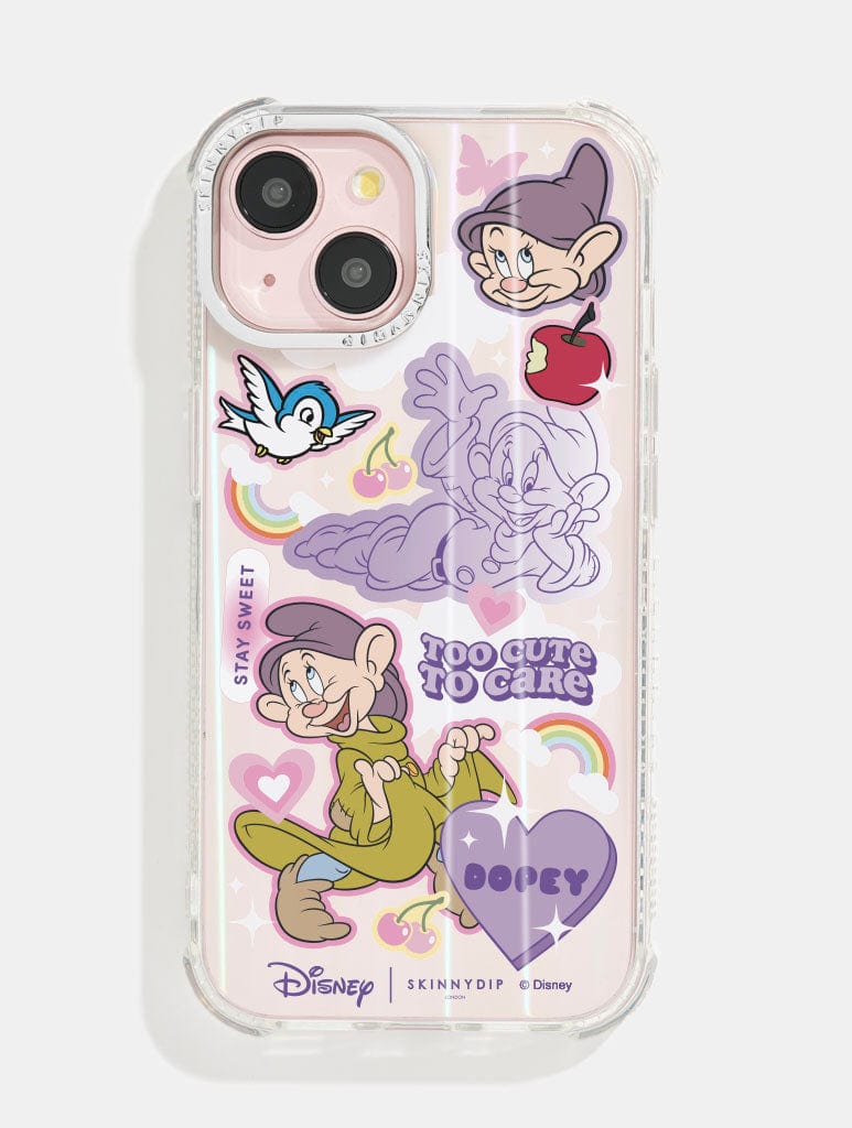 Disney Sassy Seven Dwarfs Dopey Shock iPhone Case Phone Cases Skinnydip London