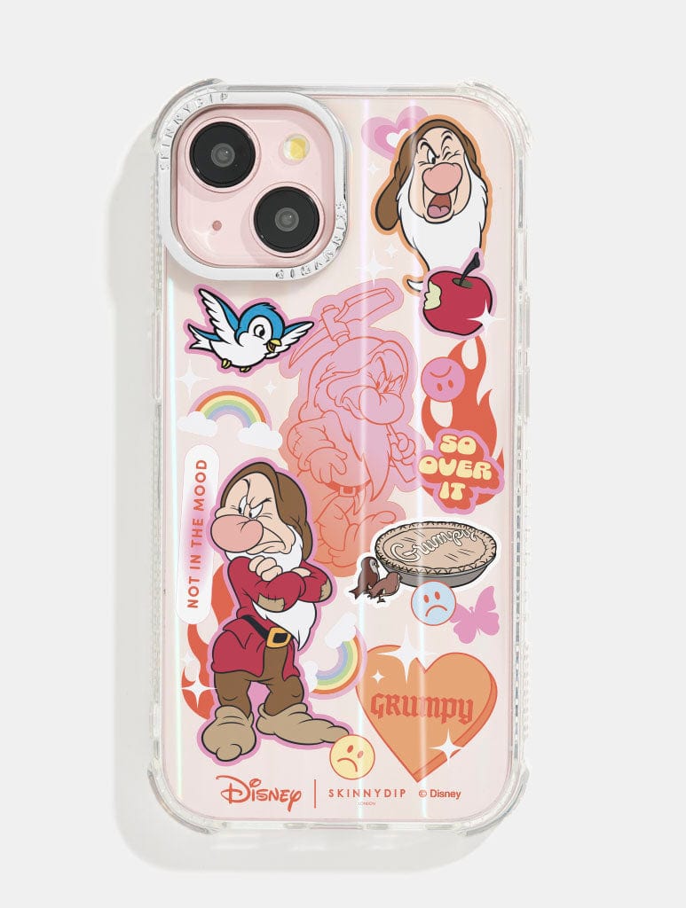 Disney Sassy Seven Dwarfs Grumpy Shock iPhone Case Phone Cases Skinnydip London