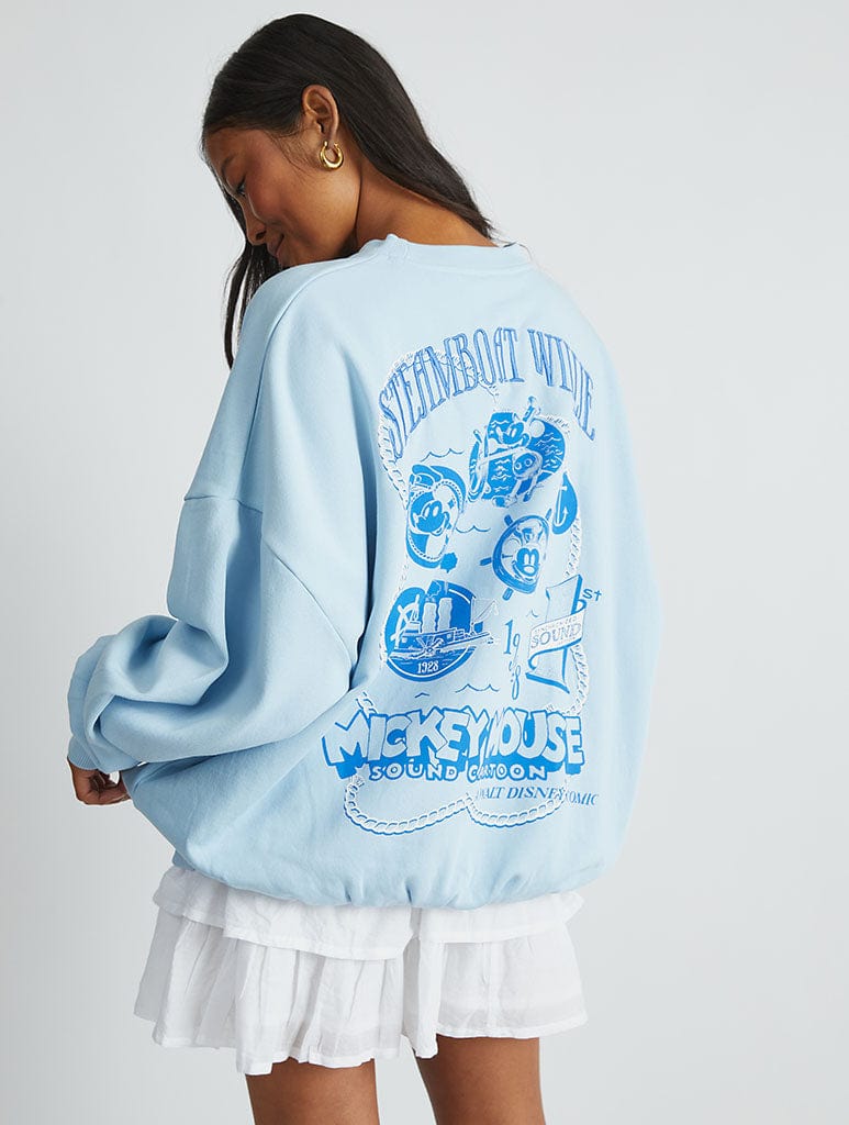 Disney Steamboat Willie Sweatshirt Hoodies & Sweatshirts Skinnydip London