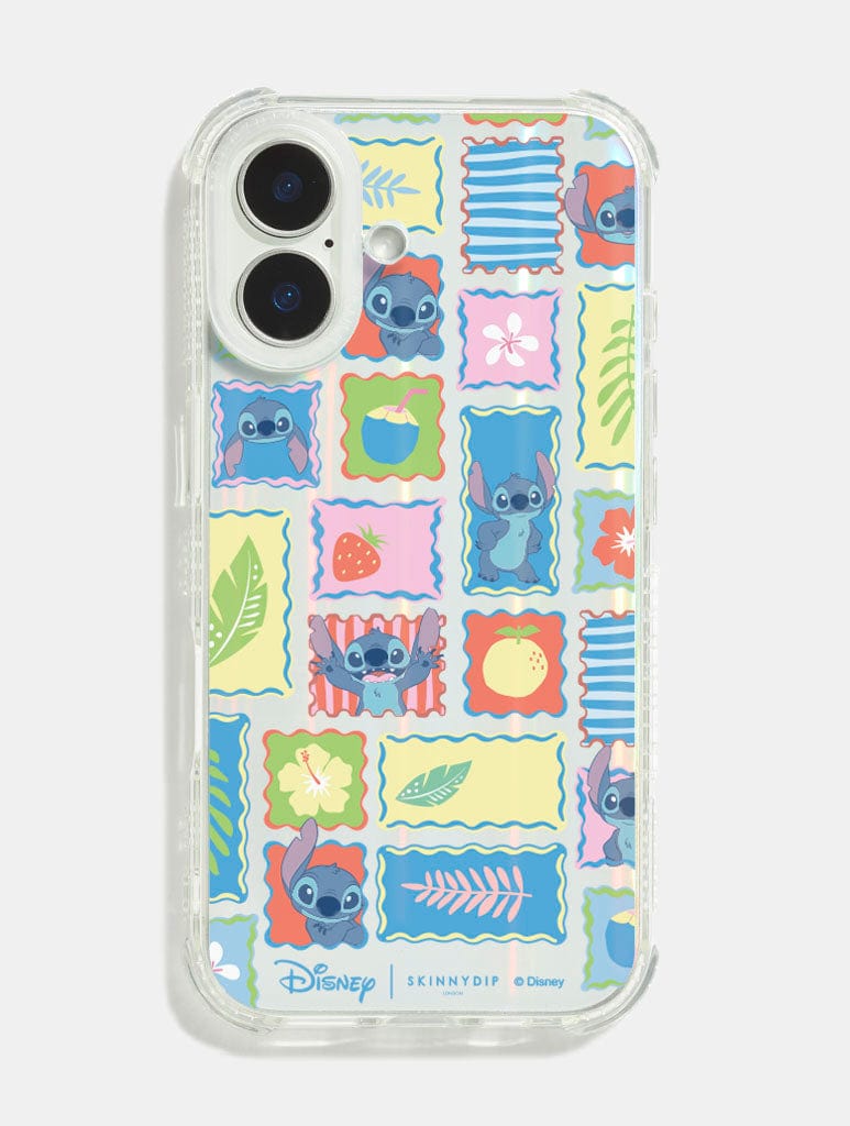 Disney Stitch Patchwork Shock iPhone Case Phone Cases Skinnydip London