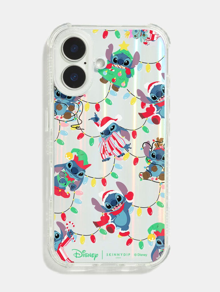 Disney Stitch String Lights Shock iPhone Case Phone Cases Skinnydip London