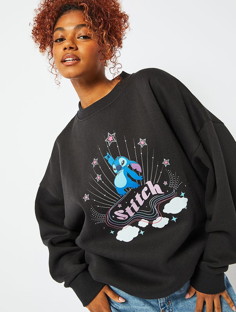 Disney Stitch Vegas Sweatshirt Hoodies & Sweatshirts Skinnydip London